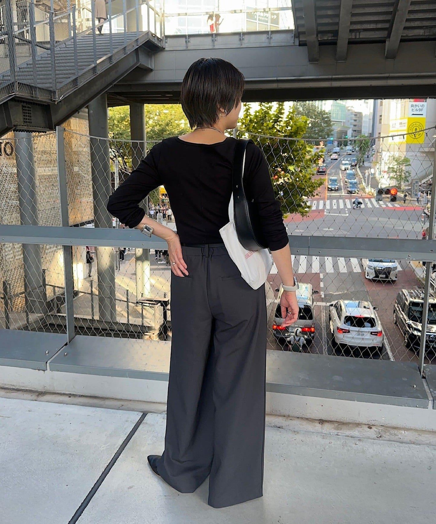 【與網紅@tsuru00聯名】【人氣飆升！】3褶西裝休閒褲