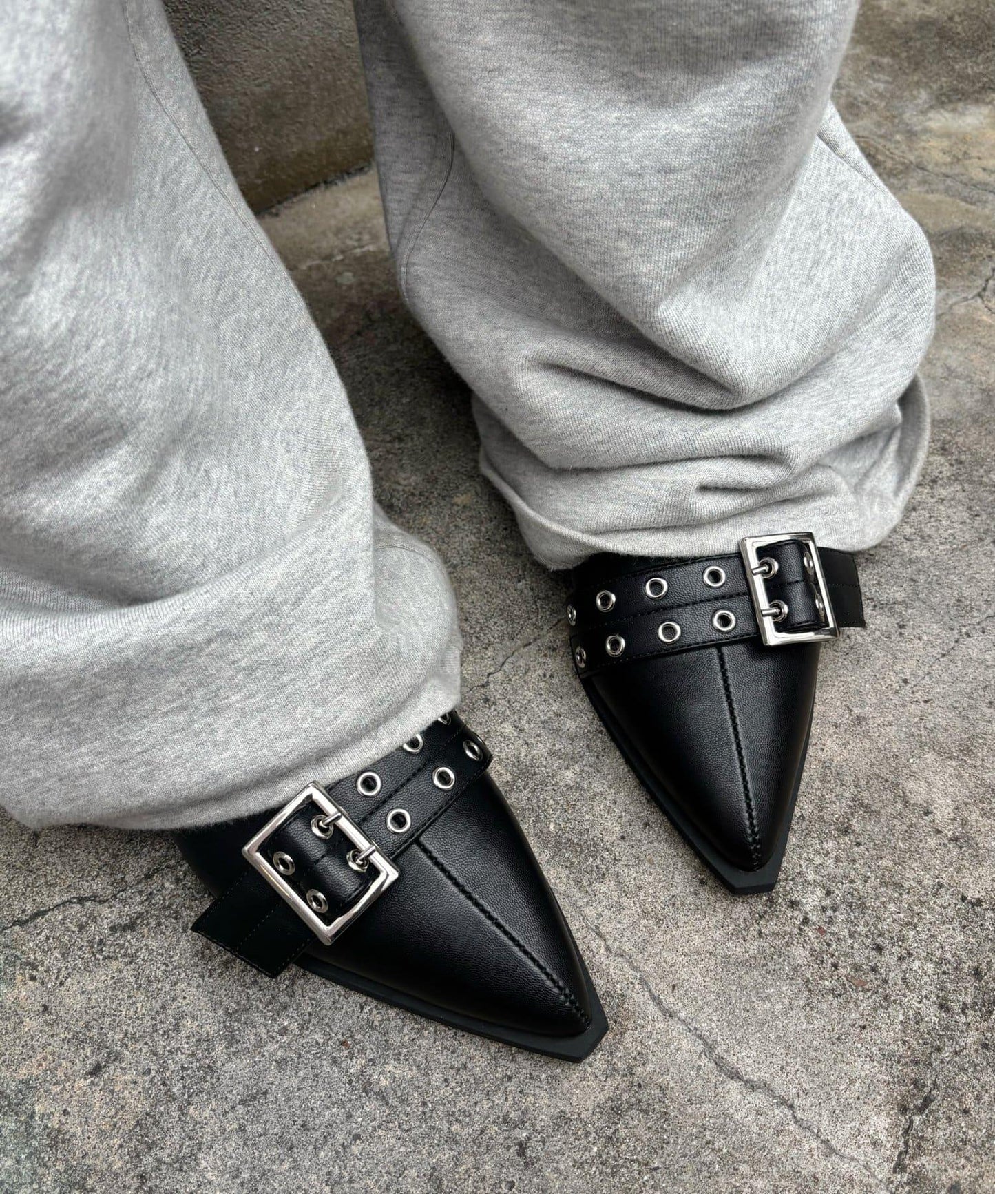 【HiNT/ヒント】雙帶短靴