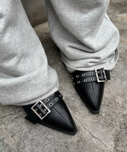 【HiNT/ヒント】雙帶短靴