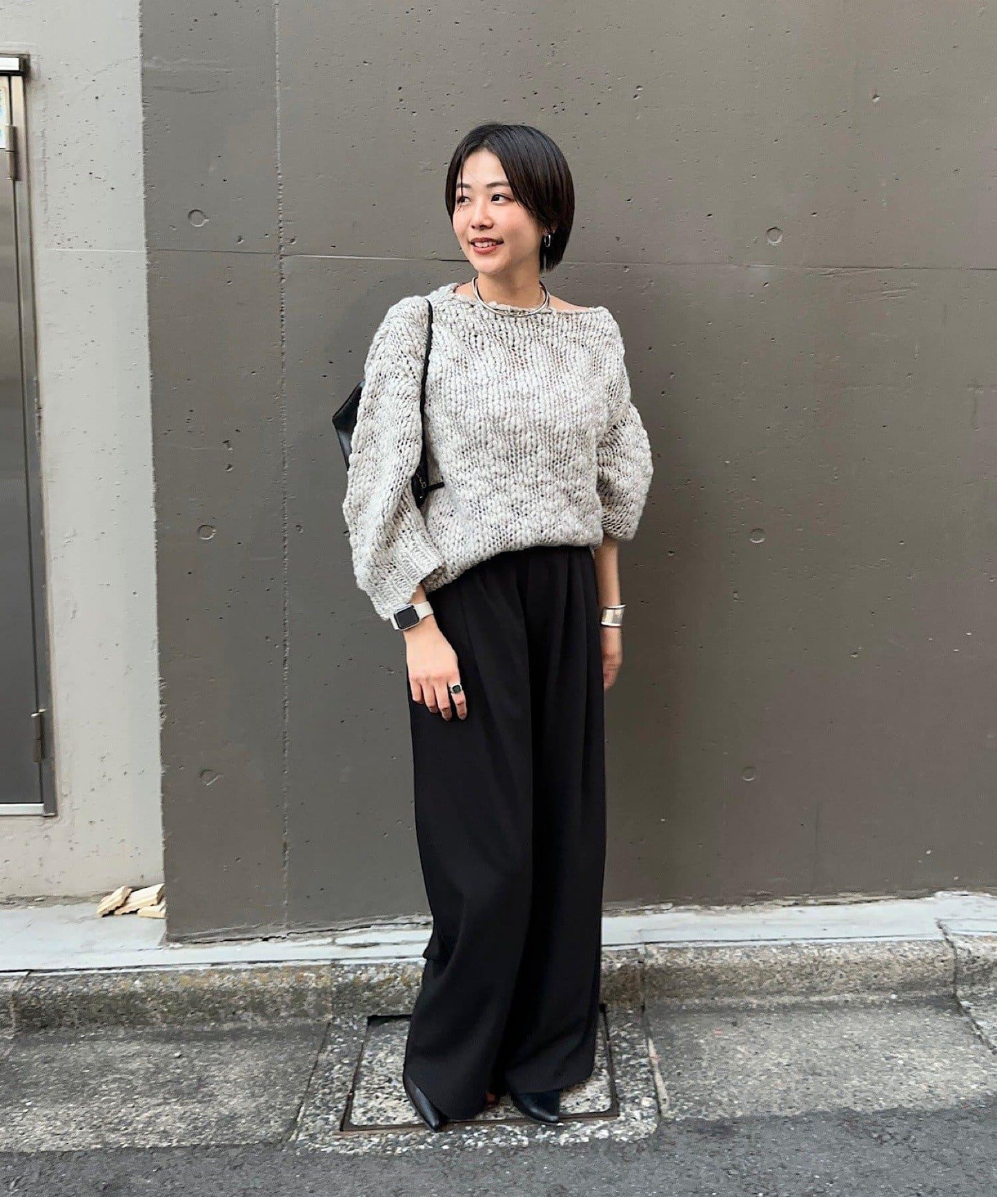 【與網紅@tsuru00聯名】【人氣飆升！】3褶西裝休閒褲