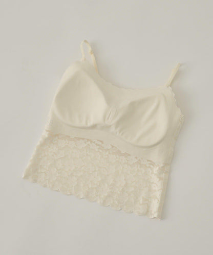 帶胸墊蕾絲吊帶背心