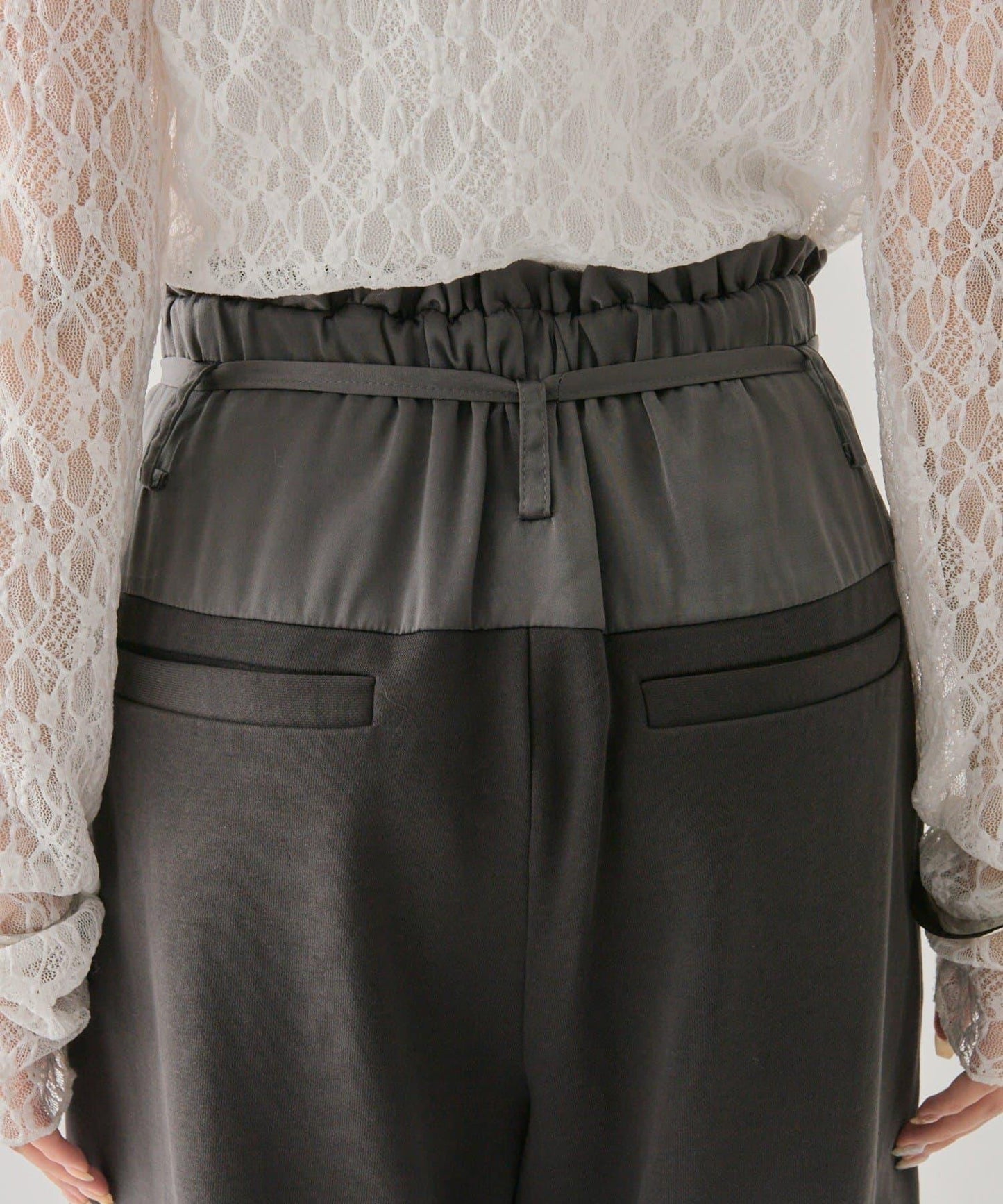 mystic 腰部拼接 休閒衛褲