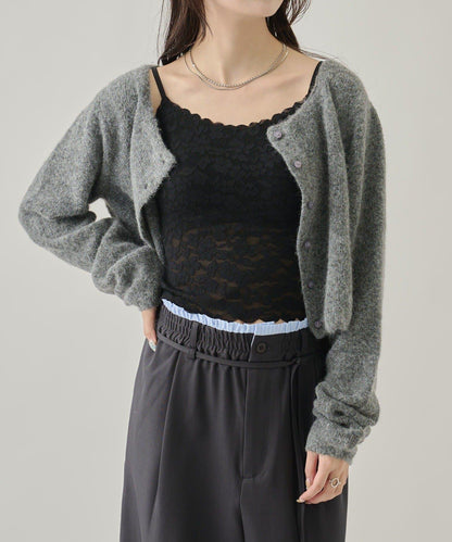 帶胸墊蕾絲吊帶背心