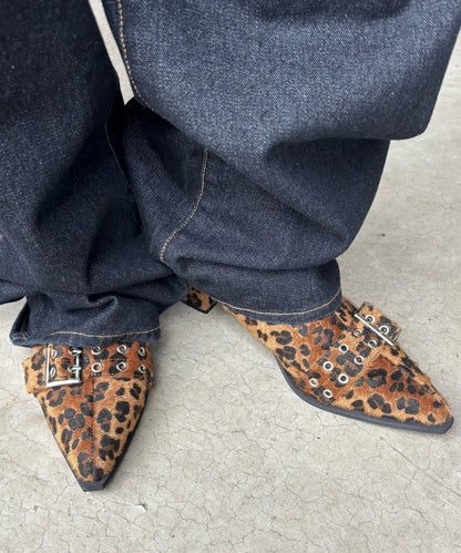 【HiNT/ヒント】雙帶短靴