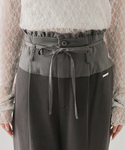 mystic 腰部拼接 休閒衛褲