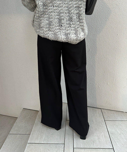 【與網紅@tsuru00聯名】【人氣飆升！】3褶西裝休閒褲