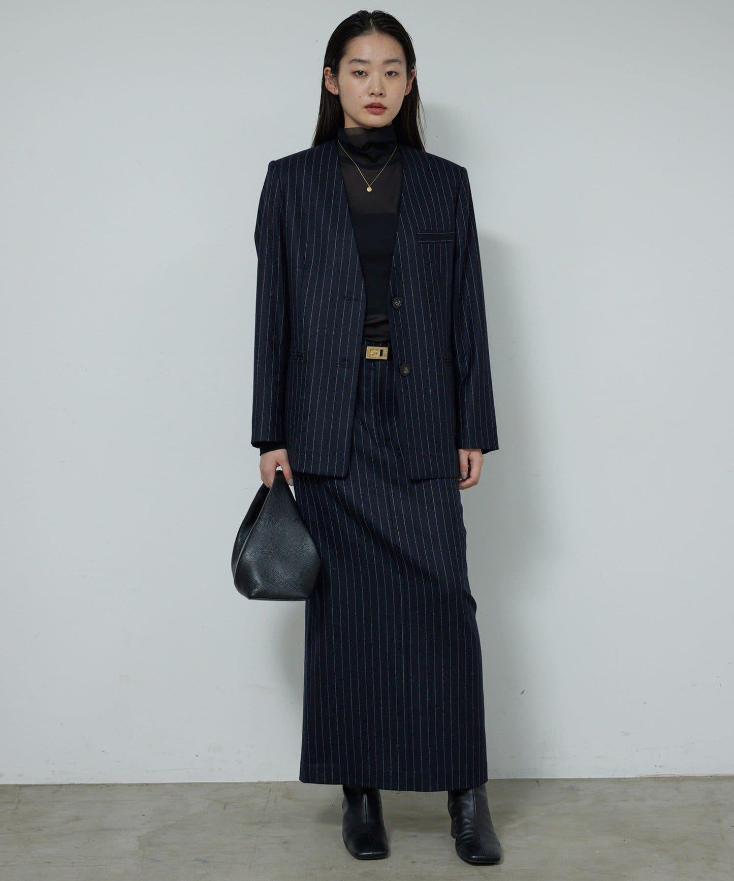 【近日開始】【可搭配套裝】條紋半身裙