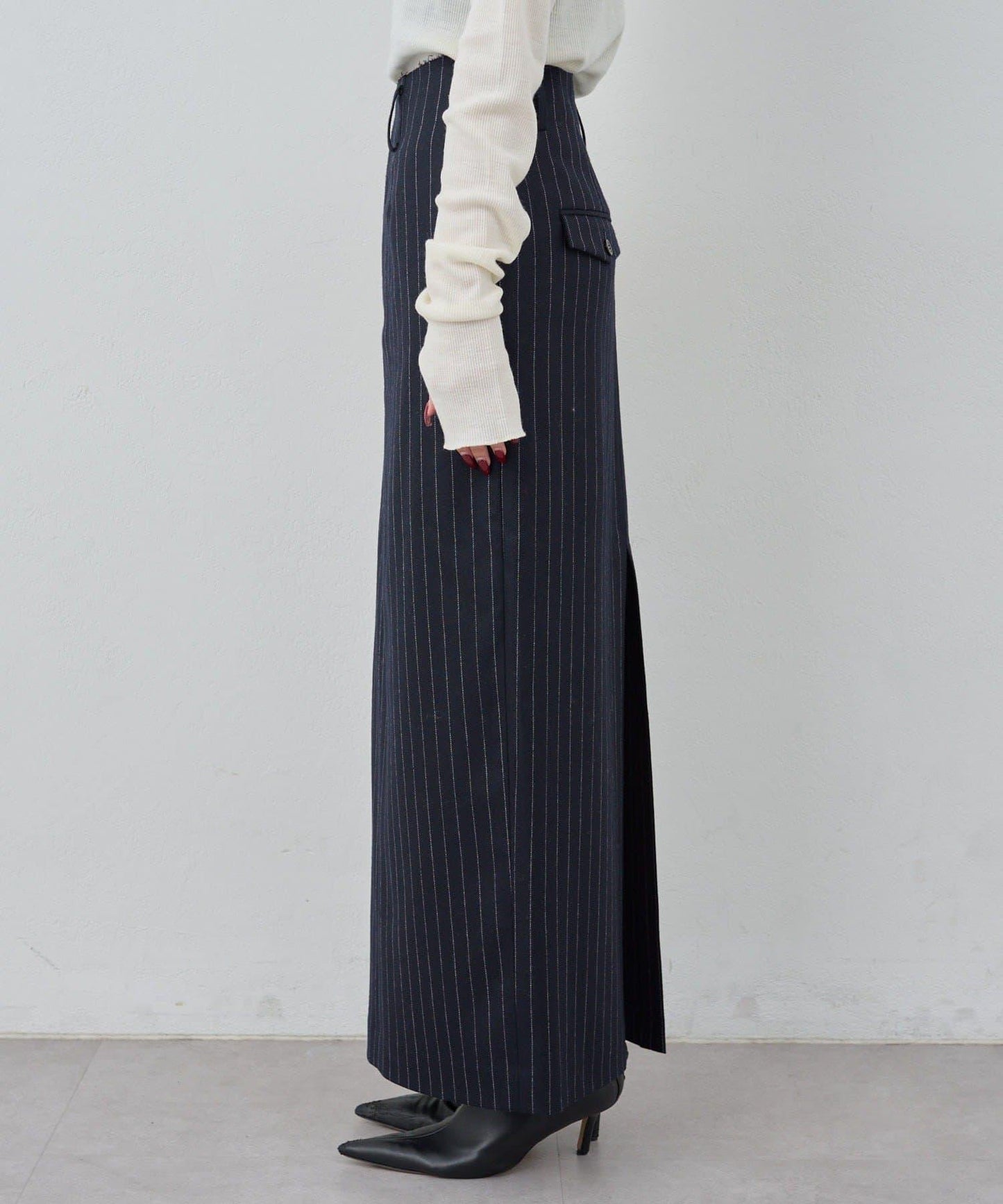 【近日開始】【可搭配套裝】條紋半身裙