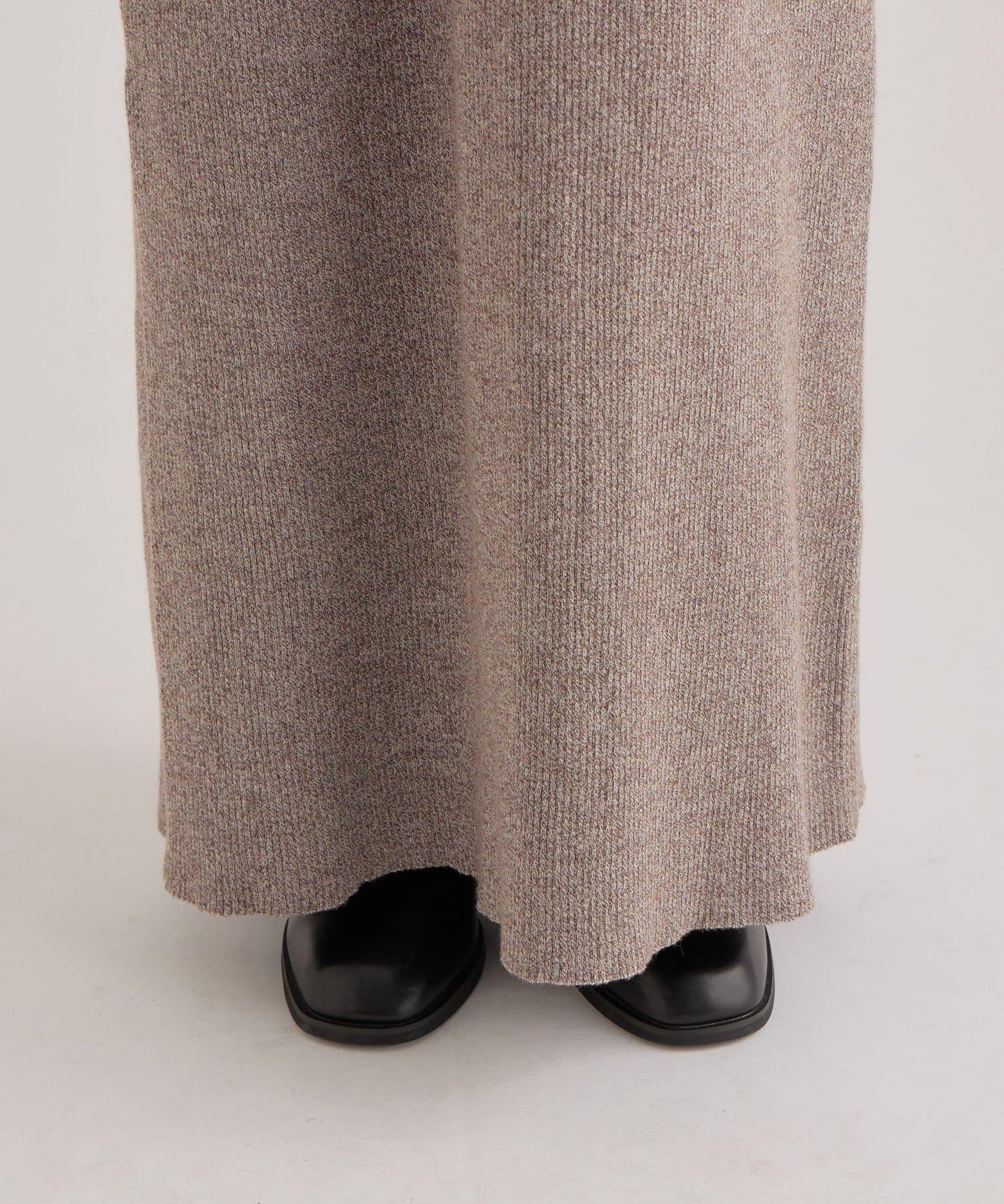 附針織背心連衣裙