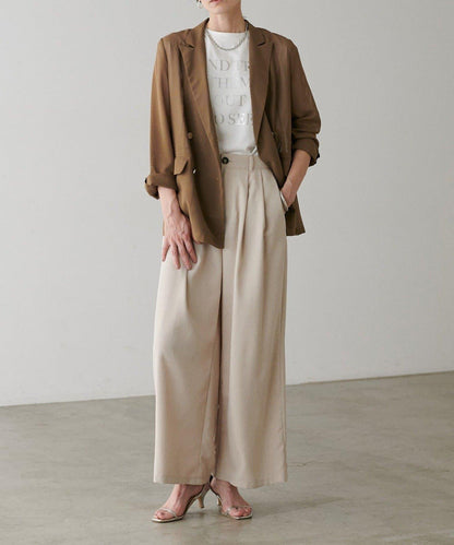 【 LARUTA】金屬紐扣網眼夾克