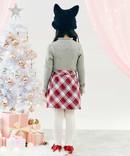 蝴蝶結裝飾長裙