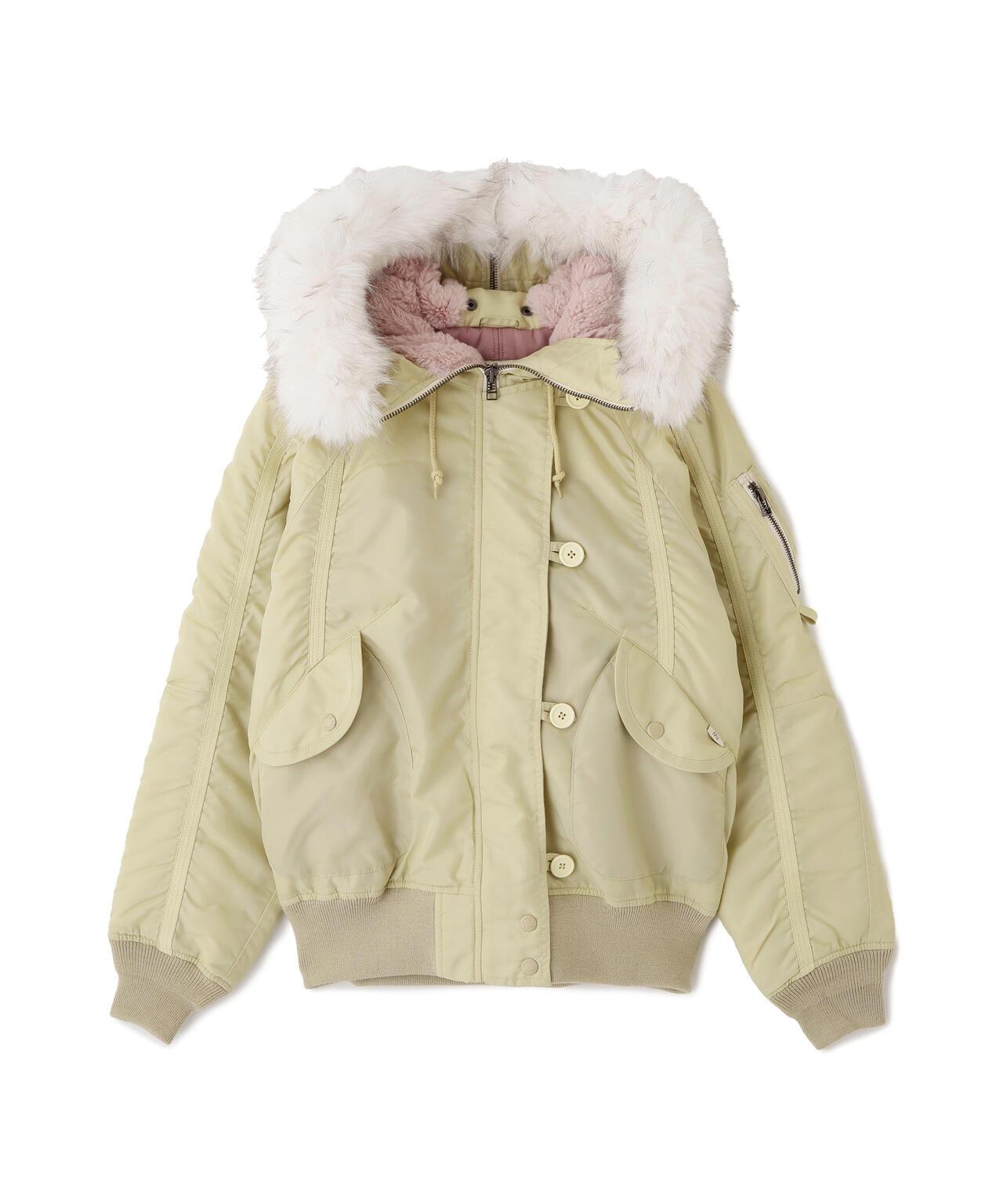 《直営店限定》TAPE褶皺N-2B夾克