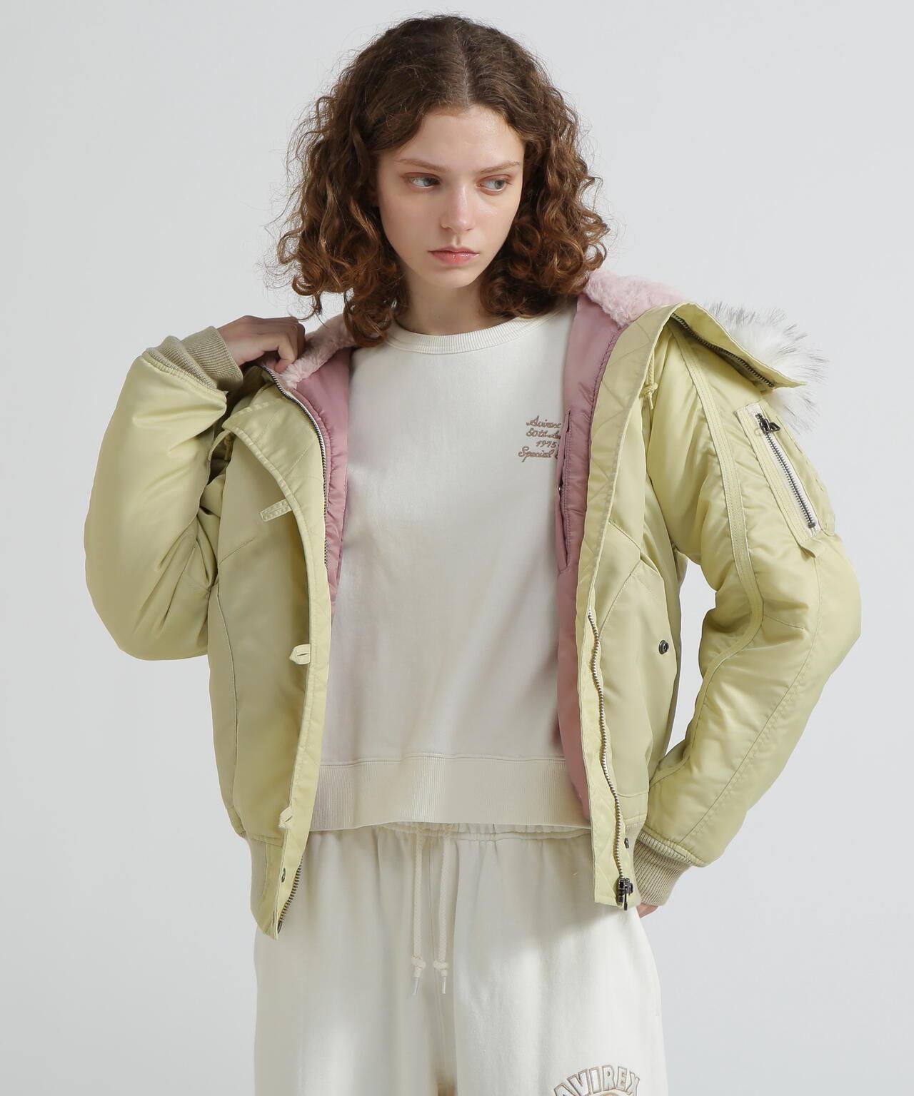 《直営店限定》TAPE褶皺N-2B夾克