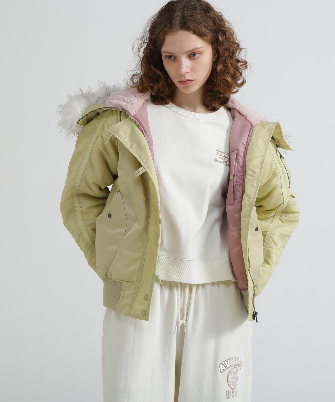 《直営店限定》TAPE褶皺N-2B夾克