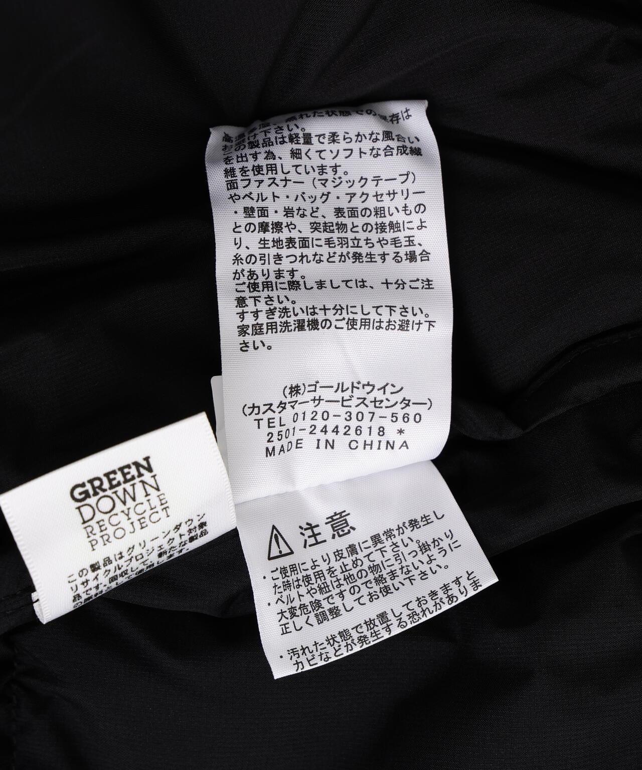 THE NORTH FACE / 改良款羽絨殼派克大衣