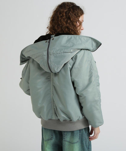 《直営店限定》TAPE褶皺N-2B夾克