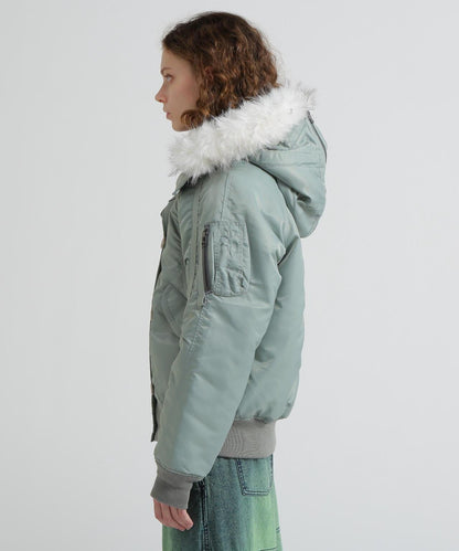 《直営店限定》TAPE褶皺N-2B夾克