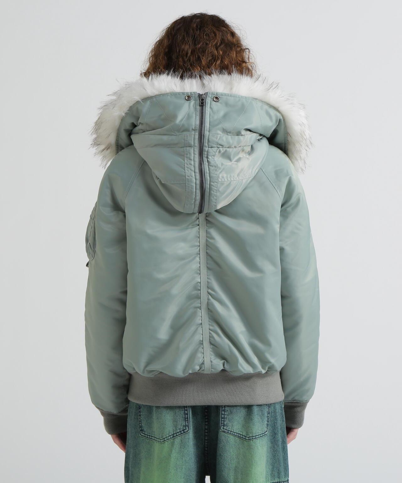 《直営店限定》TAPE褶皺N-2B夾克