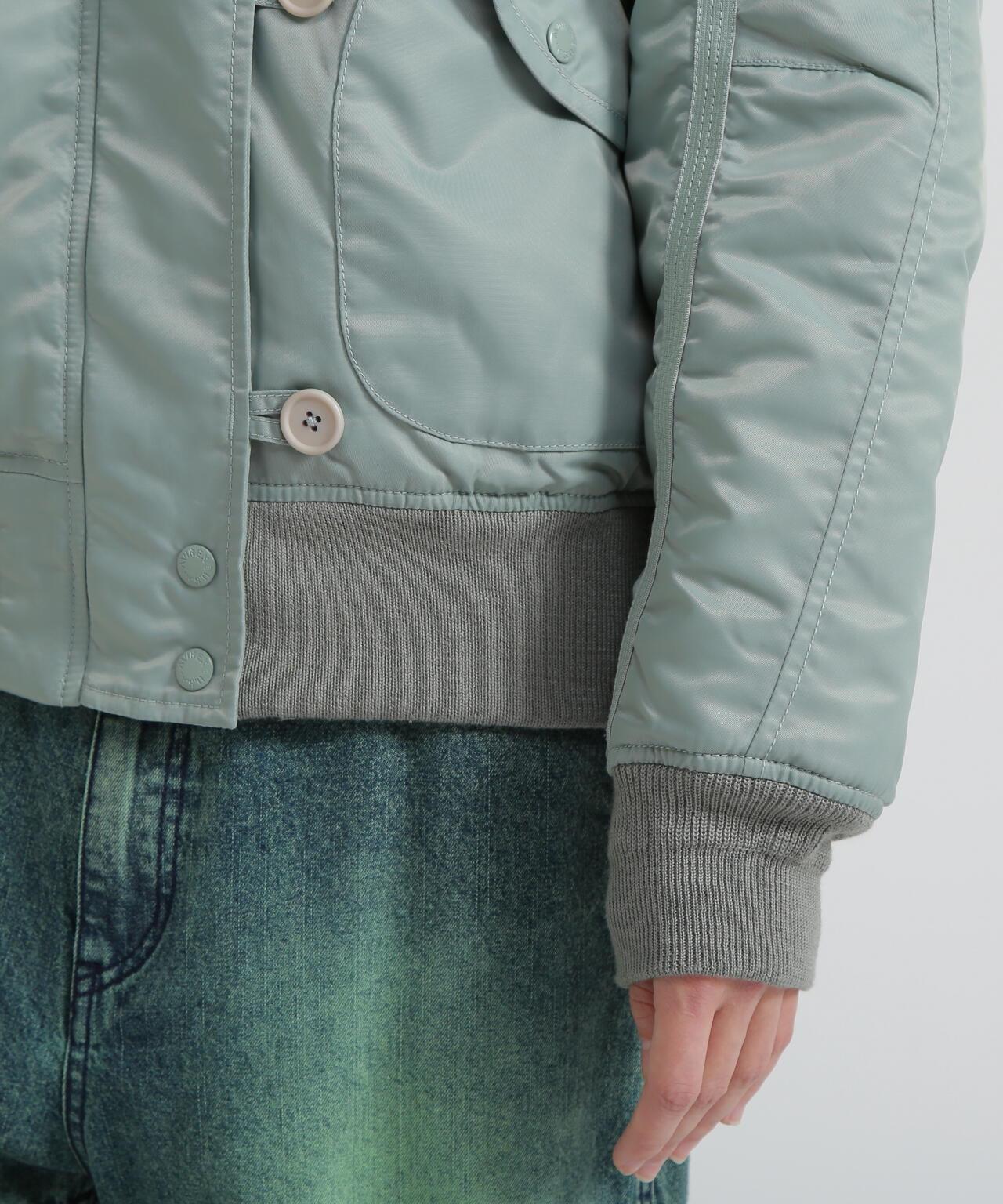 《直営店限定》TAPE褶皺N-2B夾克