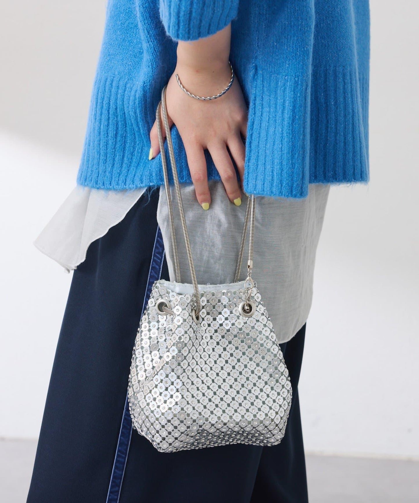 【PAPILLONNER/パピヨネ】亮片迷你包/宴會用