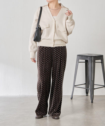 【領口可拆卸】開領針織開衫