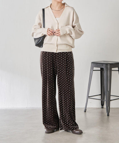 【領口可拆卸】開領針織開衫