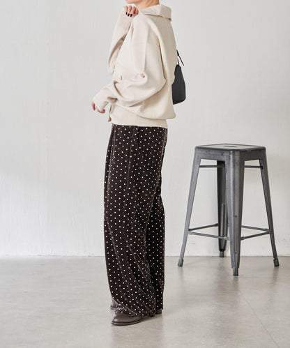 亮片波點天鵝絨吊帶套裝