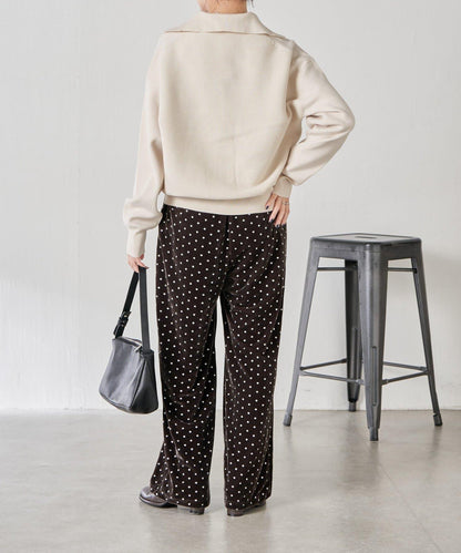 亮片波點天鵝絨吊帶套裝