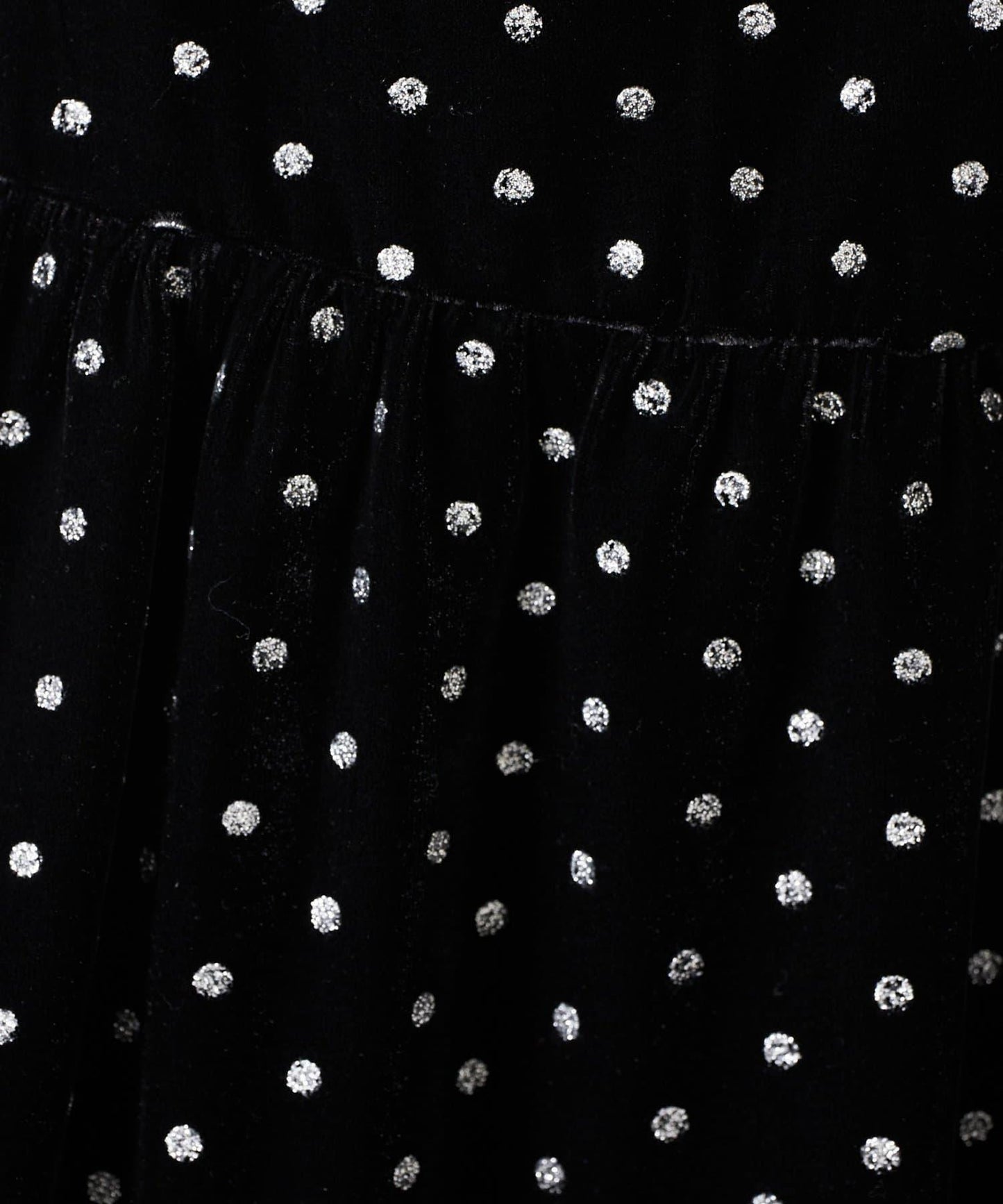 亮片波點天鵝絨吊帶套裝