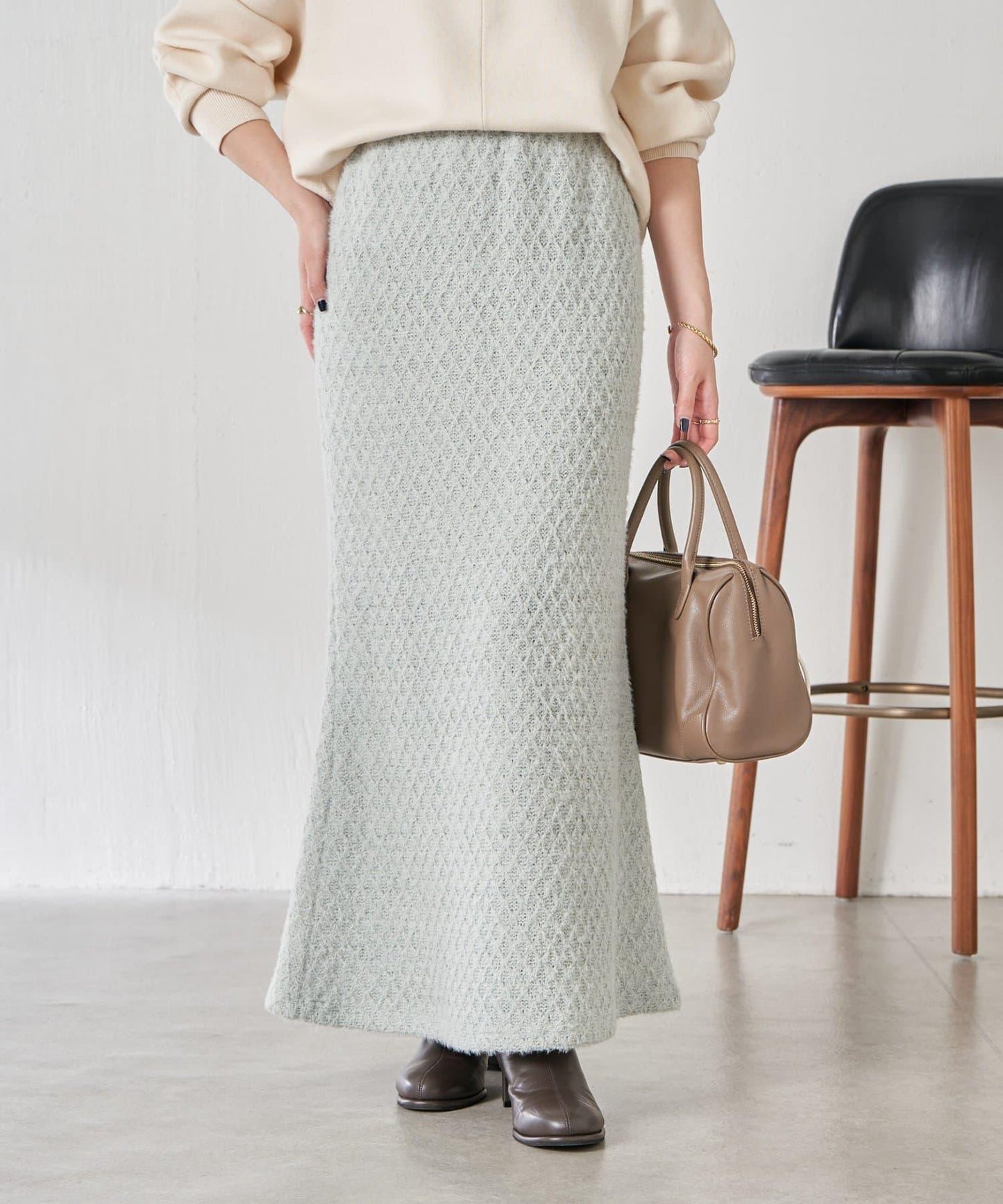 【不顯身材曲線】魚尾長裙