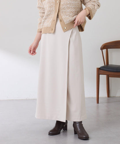 【可調節腰圍】側邊腰帶修身半身裙