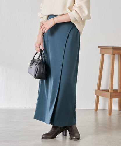 【可調節腰圍】側邊腰帶修身半身裙