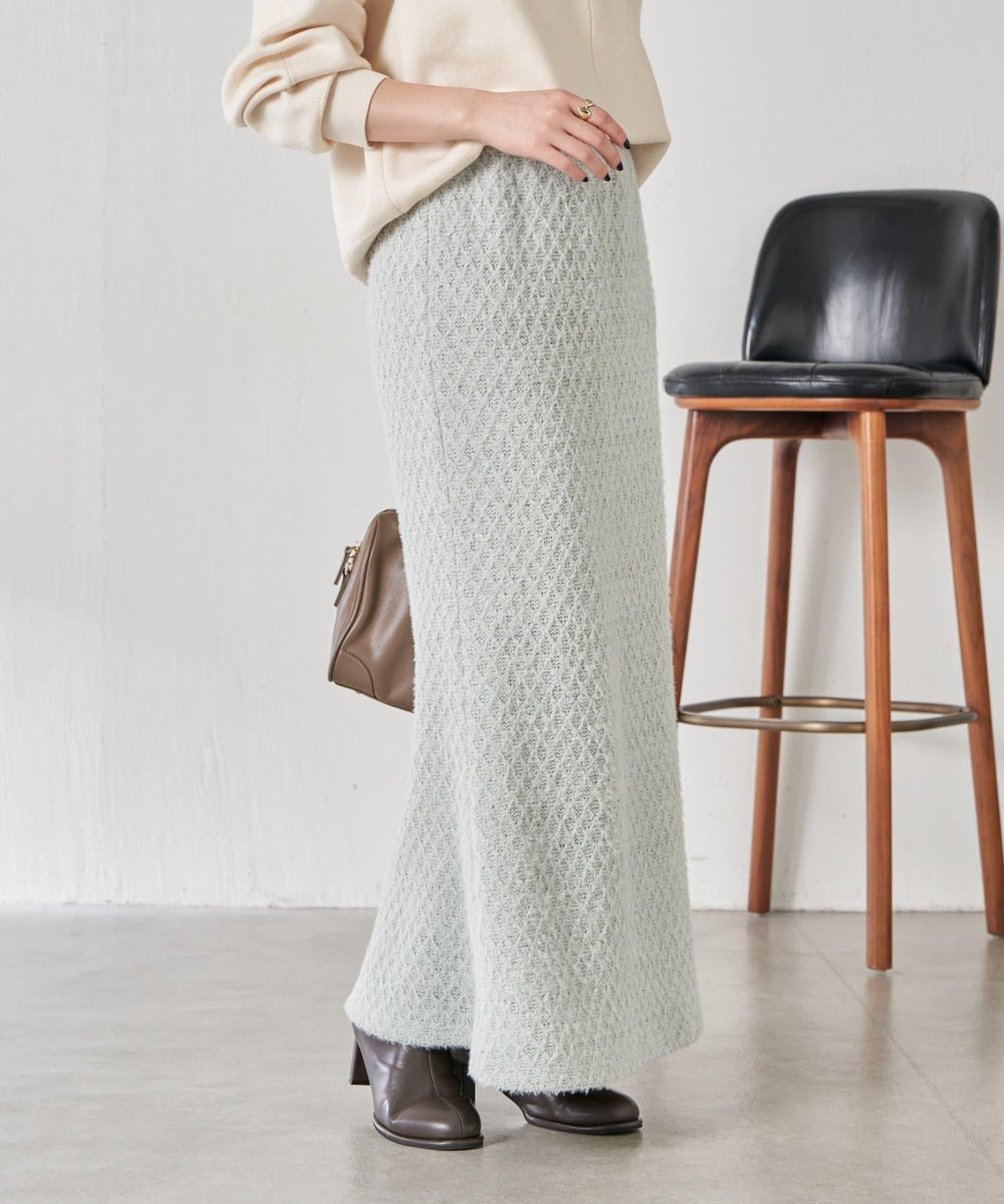 【不顯身材曲線】魚尾長裙