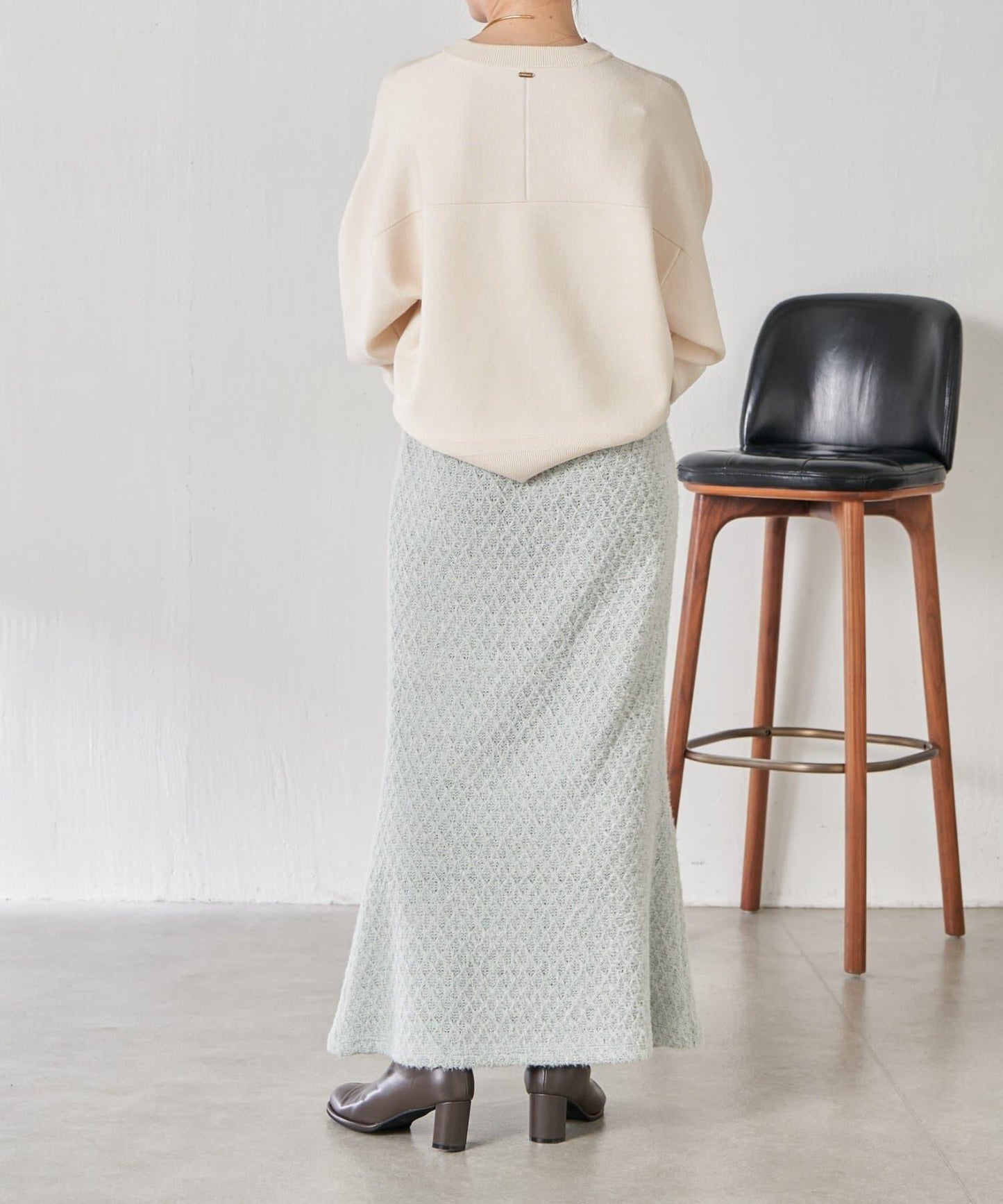 【不顯身材曲線】魚尾長裙