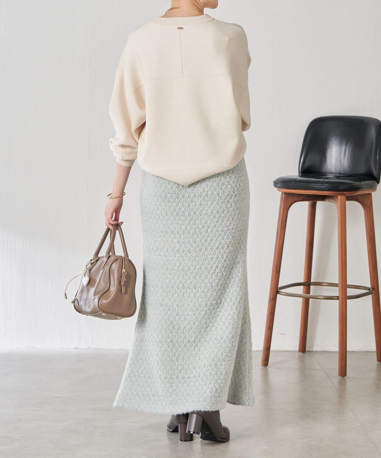 【不顯身材曲線】魚尾長裙