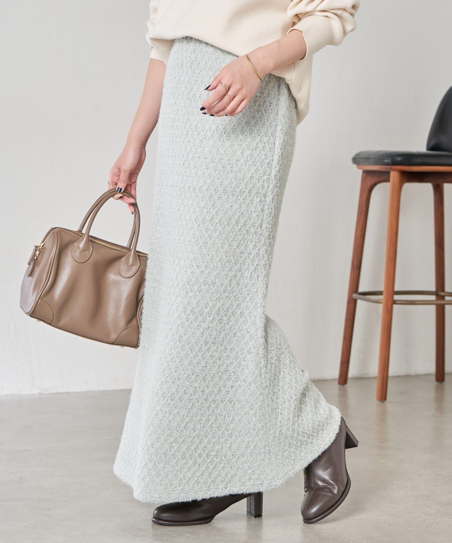 【不顯身材曲線】魚尾長裙