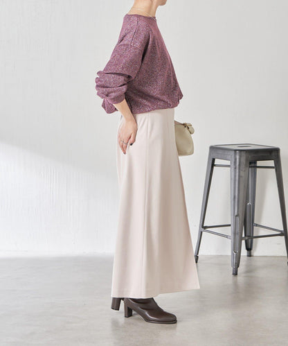 下襬氣球袖亮絲衛衣