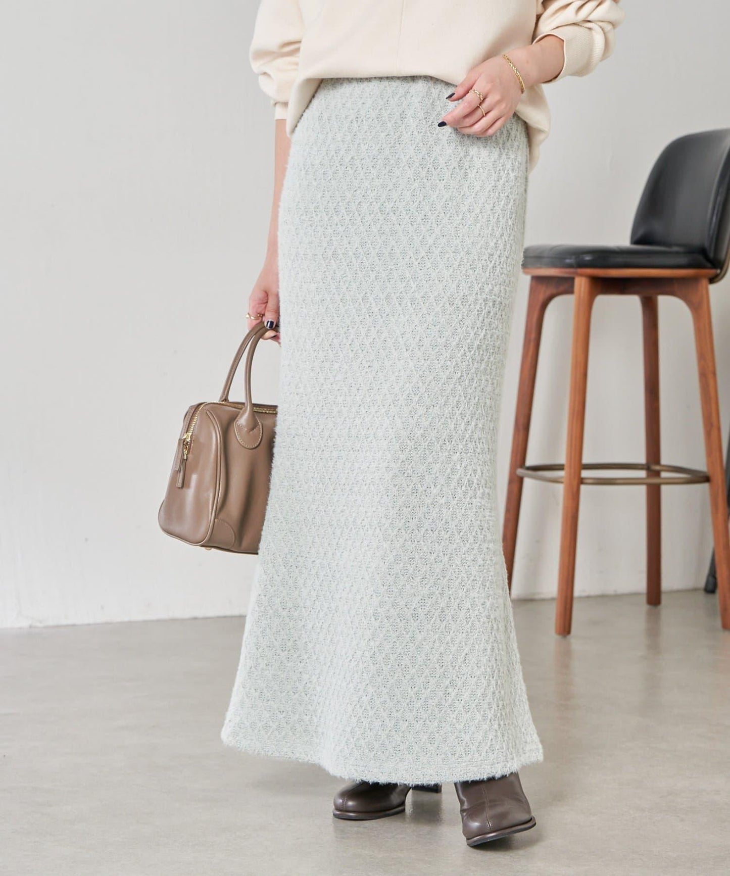 【不顯身材曲線】魚尾長裙