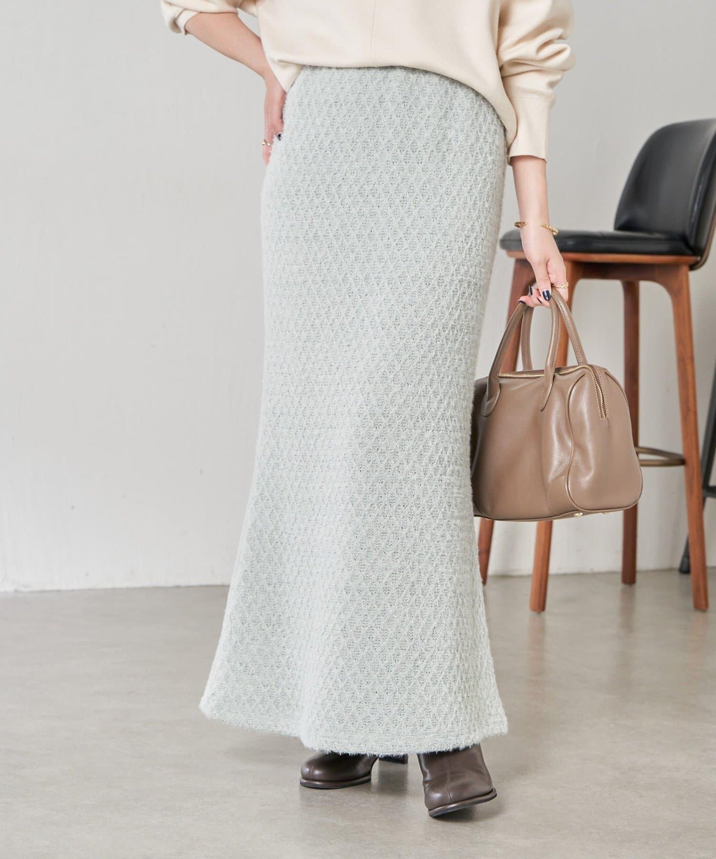 【不顯身材曲線】魚尾長裙