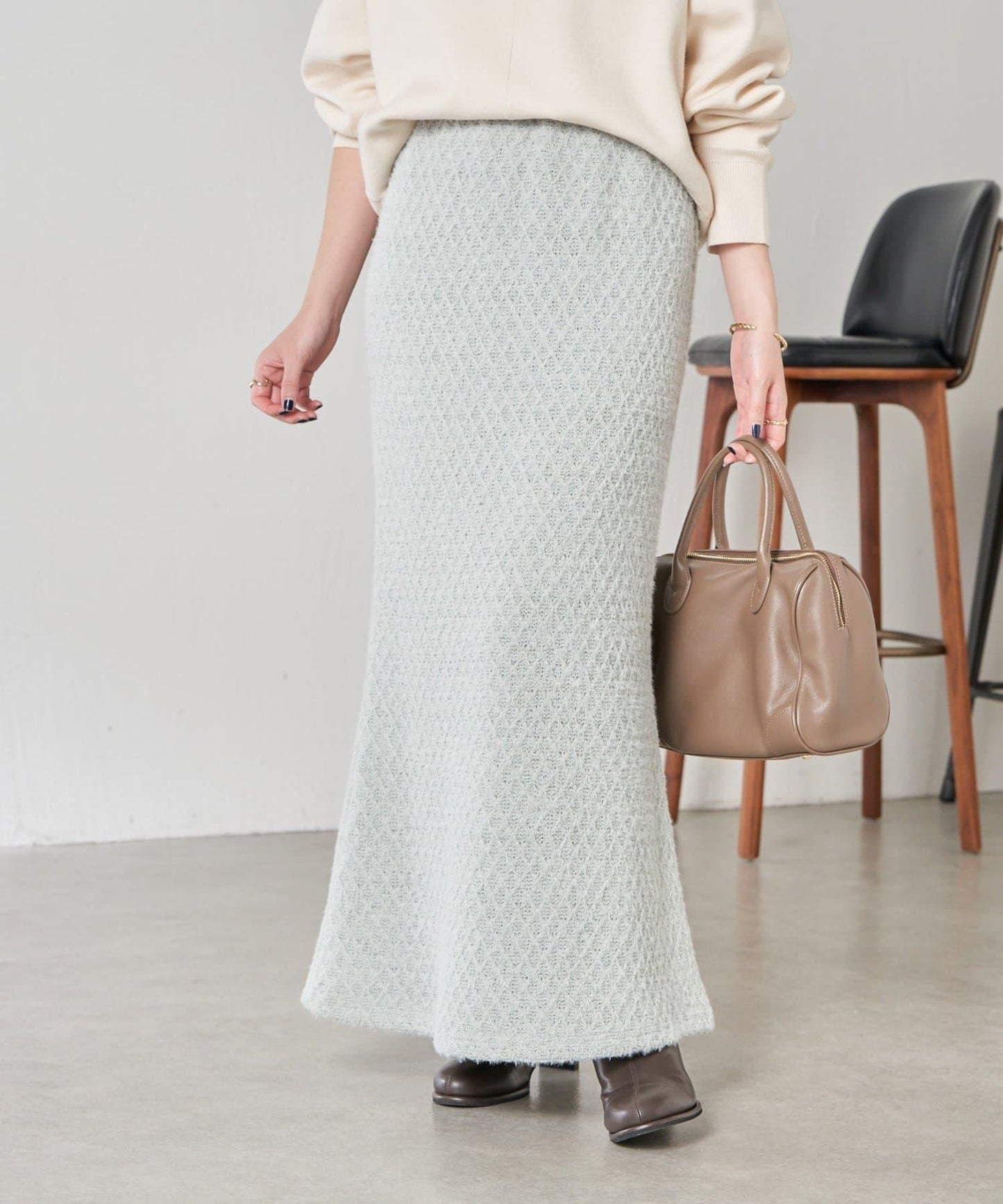 【不顯身材曲線】魚尾長裙