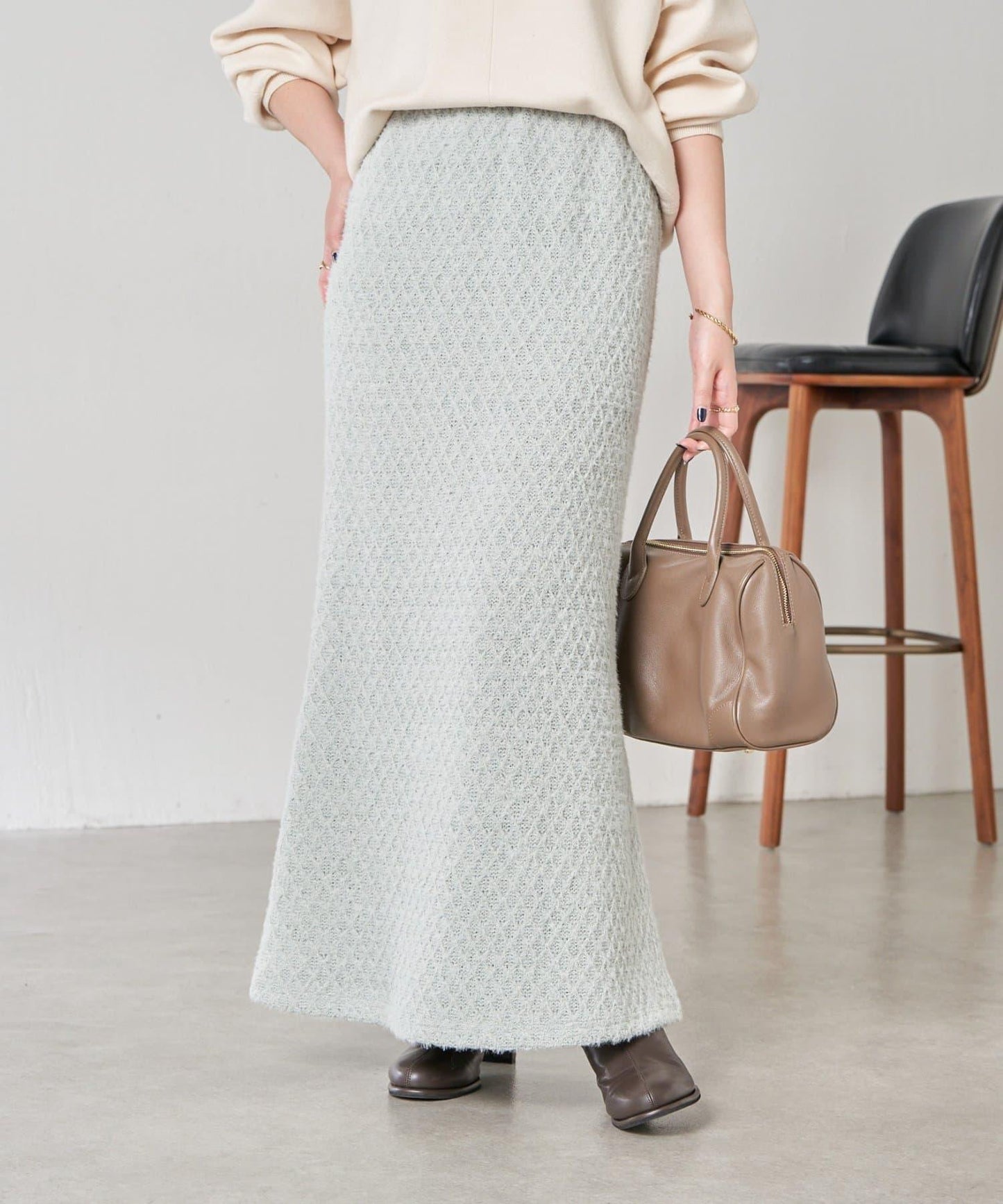 【不顯身材曲線】魚尾長裙