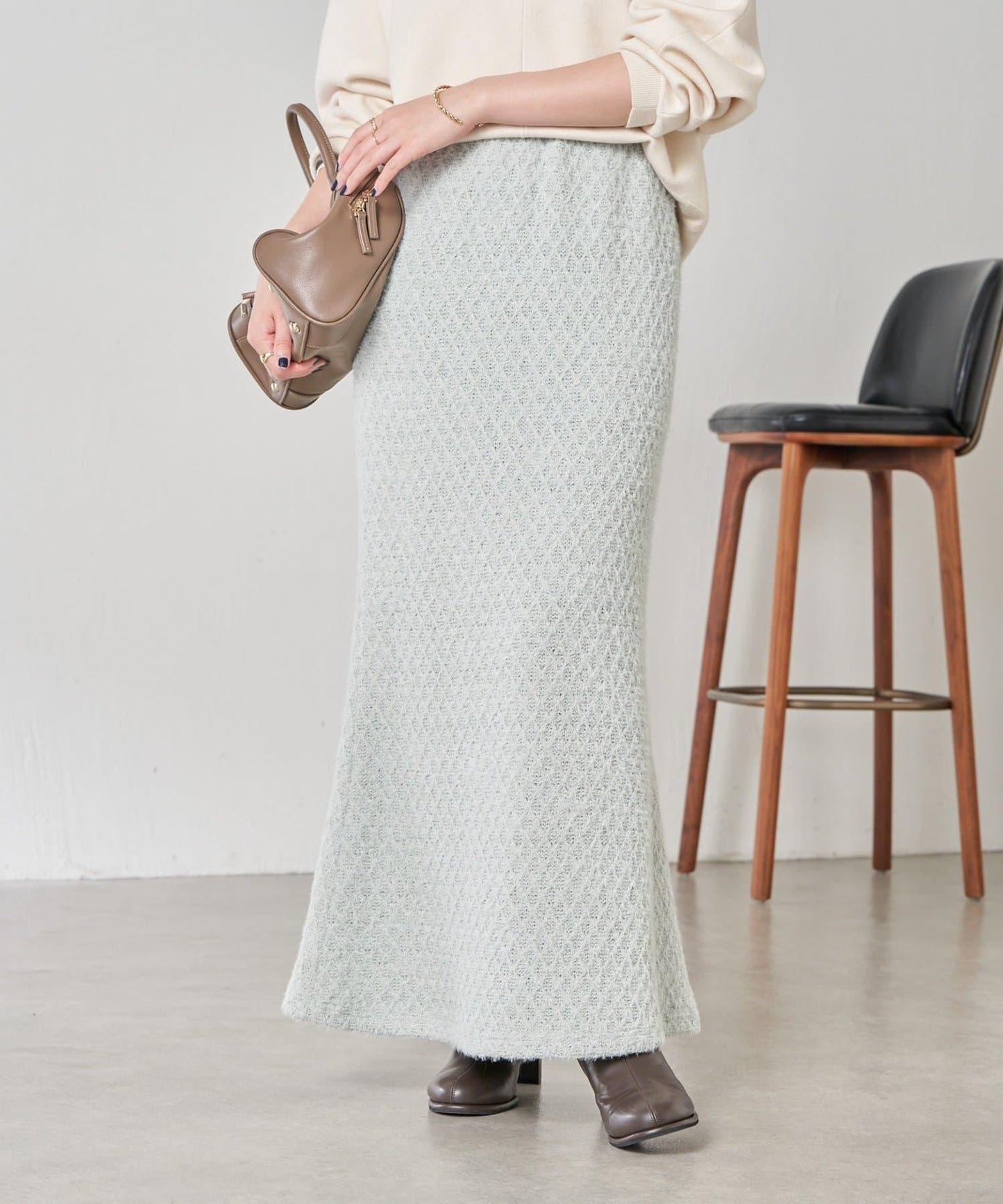 【不顯身材曲線】魚尾長裙