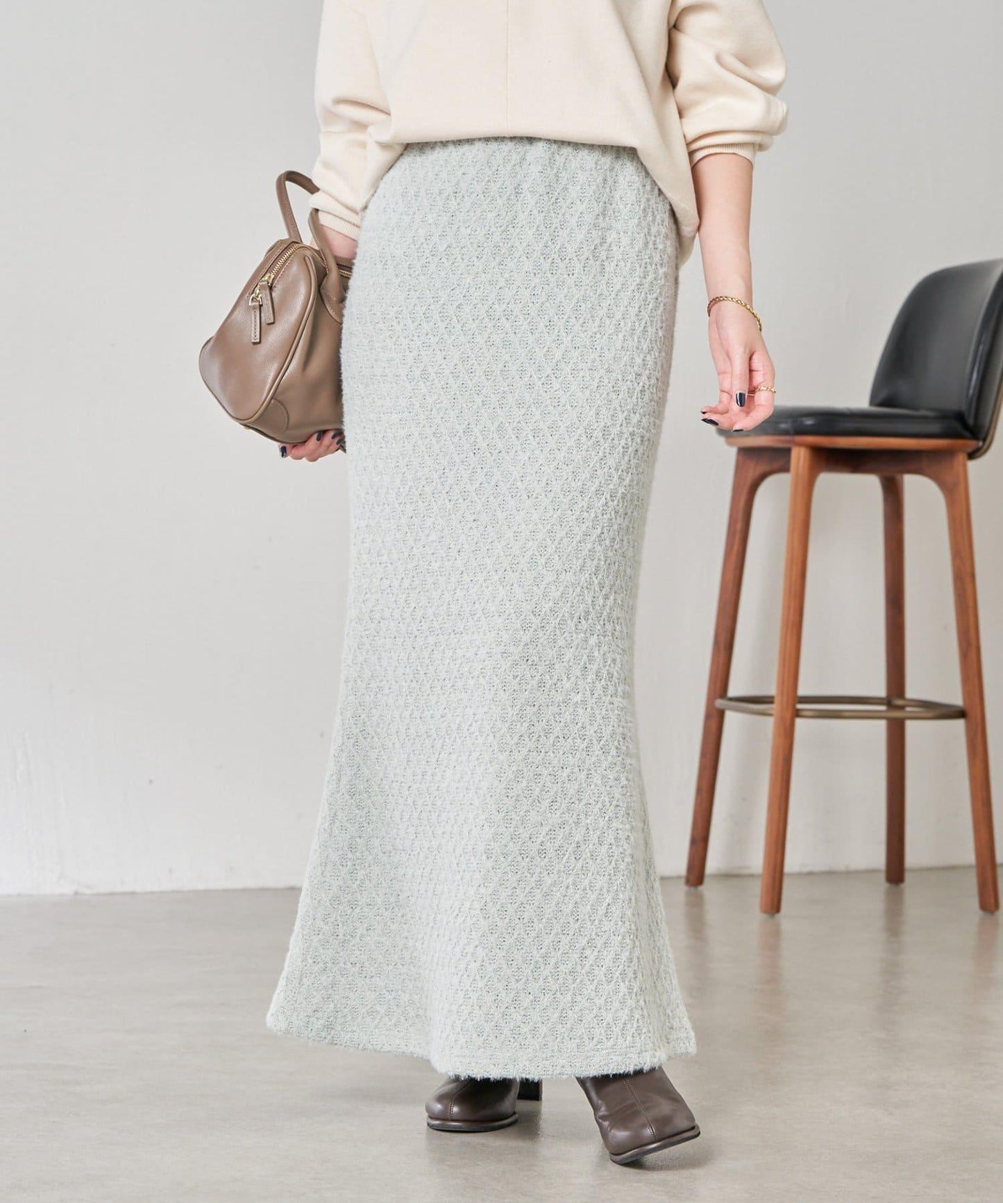 【不顯身材曲線】魚尾長裙