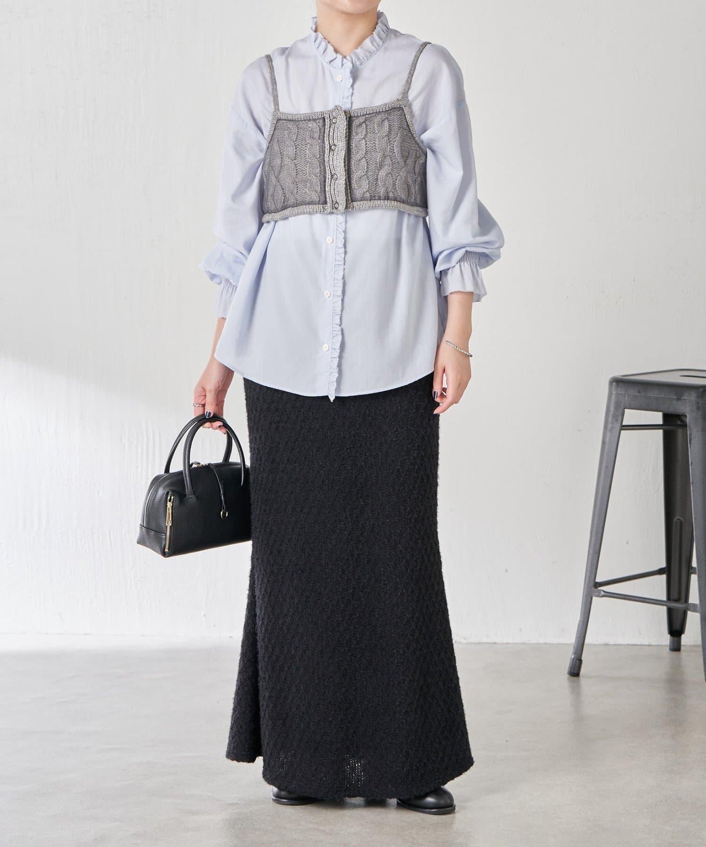 【不顯身材曲線】魚尾長裙