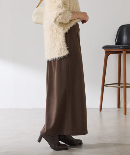 【可調節腰圍】側邊腰帶修身半身裙