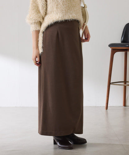 【可調節腰圍】側邊腰帶修身半身裙