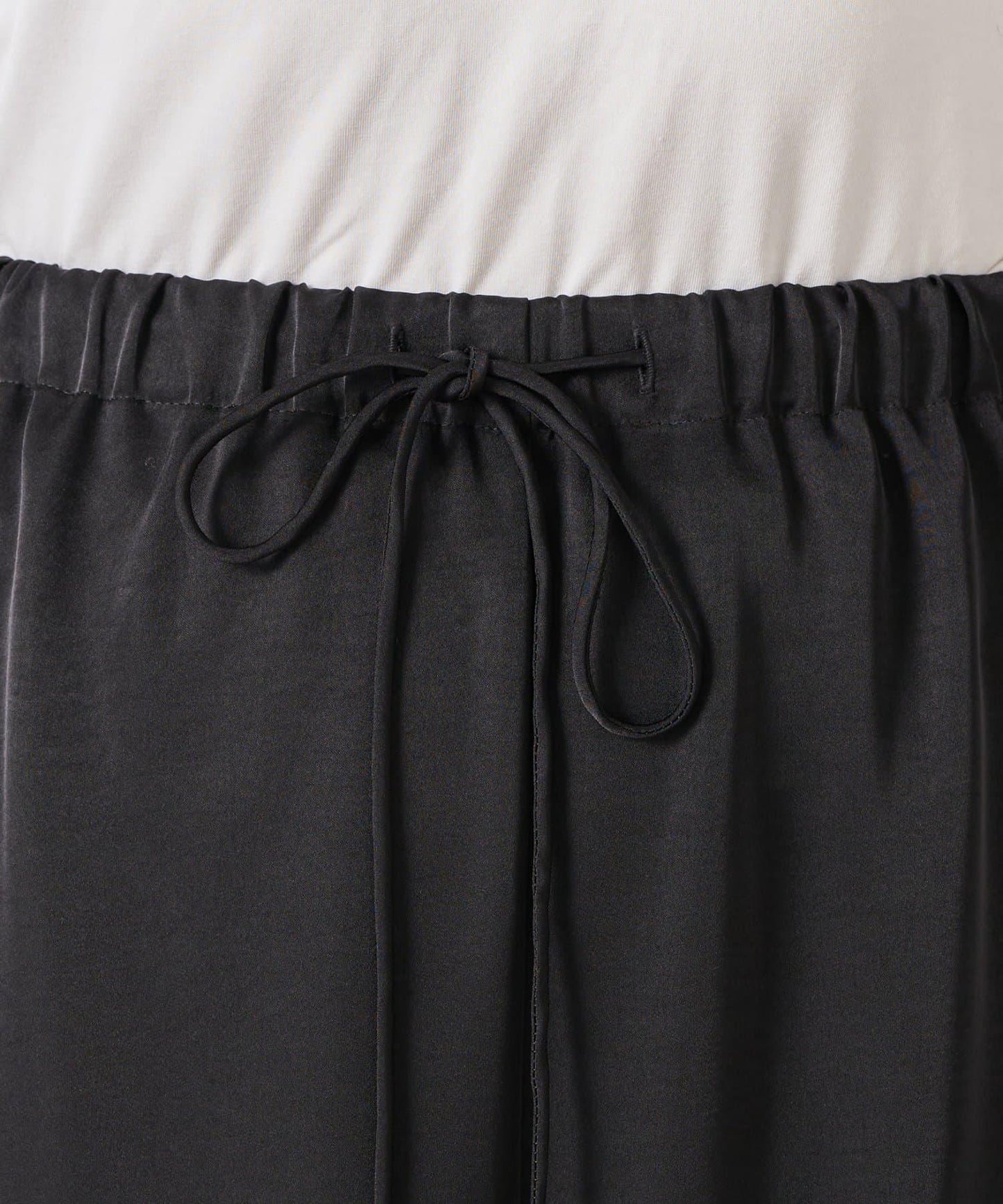 【套裝商品】緞面蕾絲疊穿長褲/疊穿