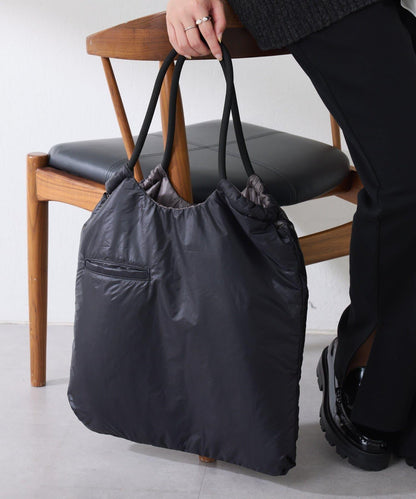 【PAPILLONNER/パピヨネ】可雙面用羽絨托特包