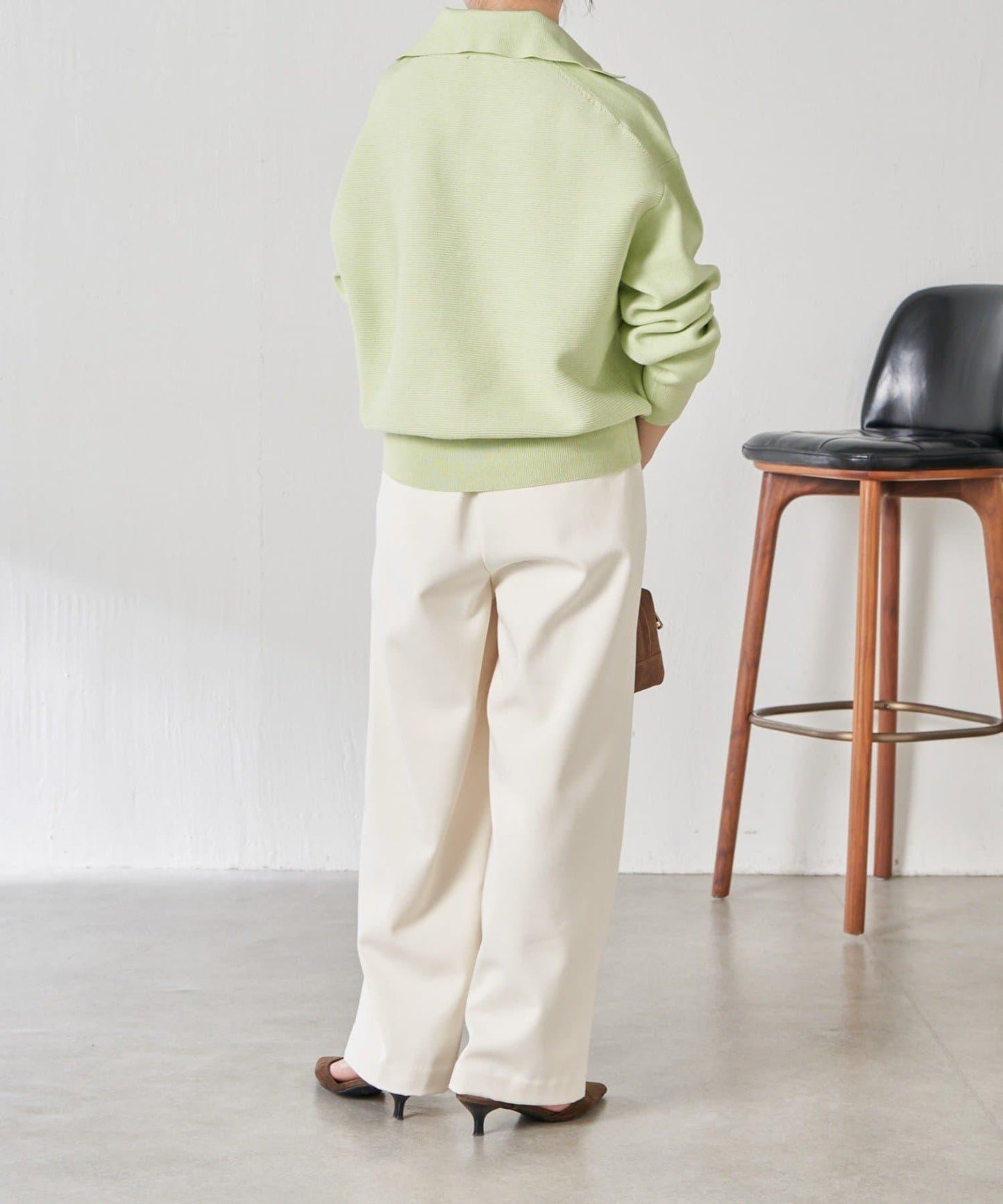 【領口可拆卸】開領針織開衫