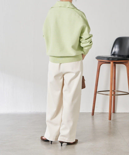 【領口可拆卸】開領針織開衫